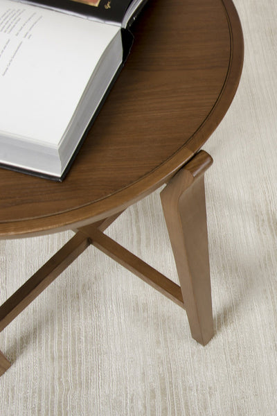 Vig Furniture Modrest Olenna Modern Walnut Side Table | Modishstore | Side Tables-2