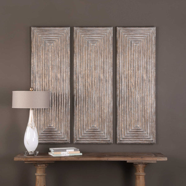 Uttermost Lokono Wood Wall Panel | Modishstore | Wall Decor