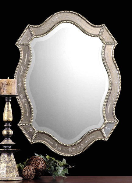 Uttermost Felicie Oval Mirror | Modishstore | Mirrors