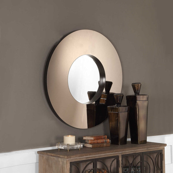 Uttermost Zvon Round Mirror | Modishstore | Mirrors-4