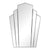 Uttermost Inez Frameless Mirror | Modishstore | Mirrors-2