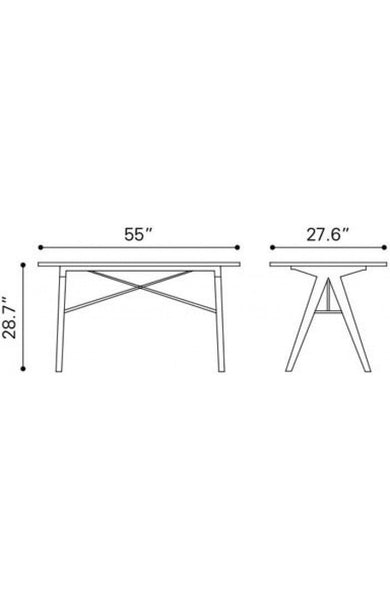 Zuo Saints Desk | Desks | Modishstore-5