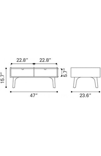 Zuo Padre Coffee Table | Coffee Tables | Modishstore-5