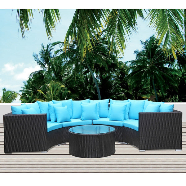 Fine Mod Imports Roundano Outdoor Sofa | Outdoor Sofas, Loveseats & Sectionals | Modishstore