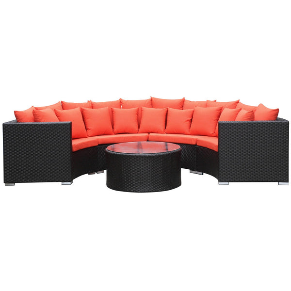 Fine Mod Imports Roundano Outdoor Sofa | Outdoor Sofas, Loveseats & Sectionals | Modishstore-4