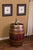 Napa East Whole Refinished Wine Barrel Cabinet