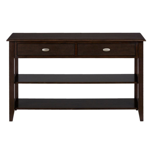 Jofran Merlot Sofa Table