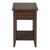 Jofran Medium Brown Chairside Table