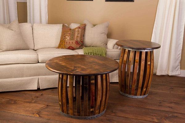 Napa East Hoop and Stave End Table