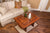 Napa East Wine Barrel Distressed Finish Coffee Table