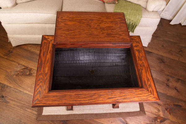 Napa East Wine Barrel Distressed Finish Coffee Table