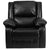 Harmony Series Black Leathersoft Recliner By Flash Furniture | Chairs & Recliners | Modishstore - 4