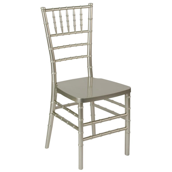 Hercules Premium Series Champagne Resin Stacking Chiavari Chair By Flash Furniture | Side Chairs | Modishstore