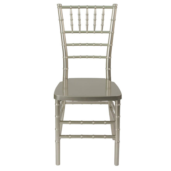 Hercules Premium Series Champagne Resin Stacking Chiavari Chair By Flash Furniture | Side Chairs | Modishstore - 4