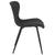 Contemporary Upholstered Chair In Black Fabric By Flash Furniture | Dining Chairs | Modishstore - 2