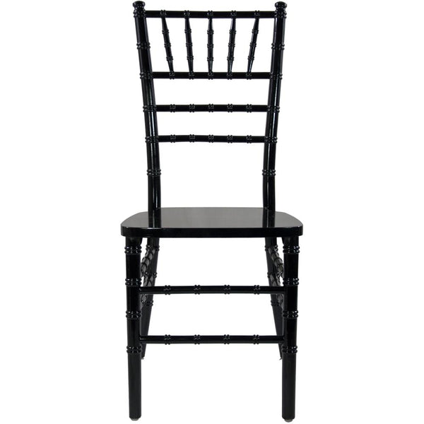 Advantage Black Wood Chiavari Chair By Flash Furniture | Side Chairs | Modishstore - 4