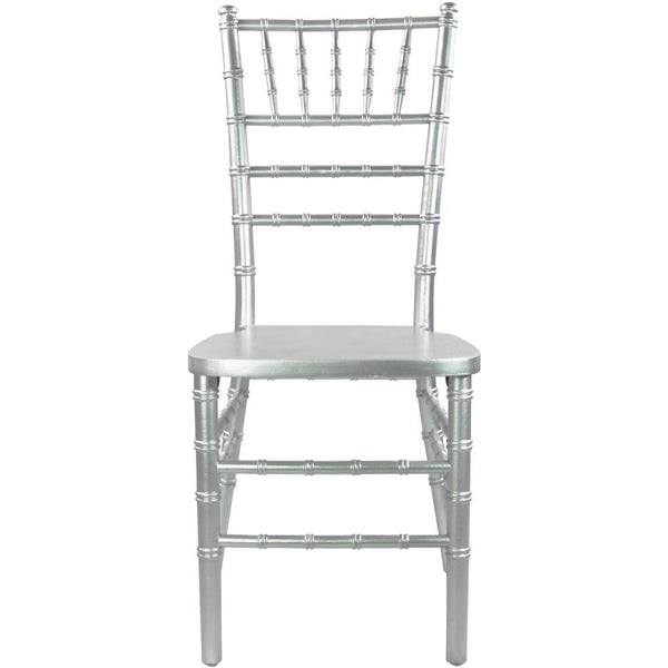 Advantage Silver Chiavari Chair By Flash Furniture | Side Chairs | Modishstore - 4