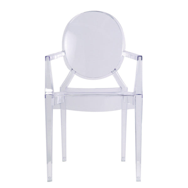 Fine Mod Imports Clear Arm Chair | Armchairs | Modishstore-6