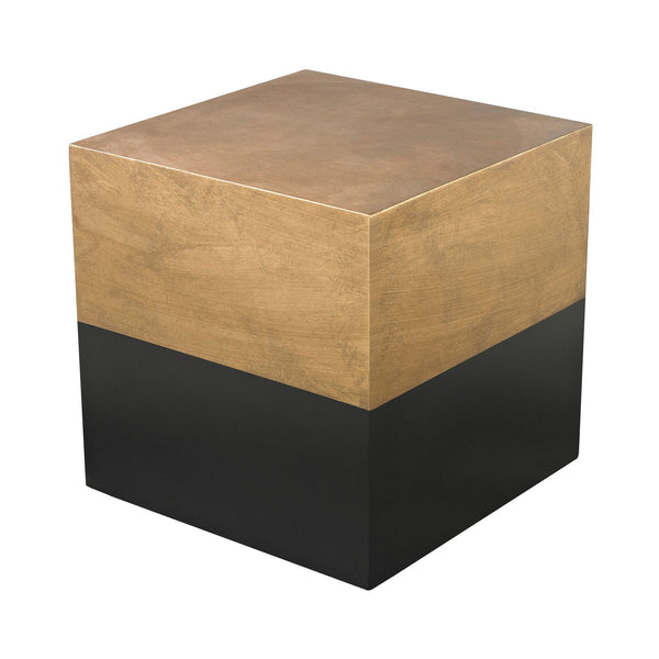 Dimond Home Draper Table In Black And Gold