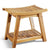 Masaya Ometepe Teak Shower Stool