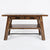 Jofran Cannon Vallen Trestle Sofa Table