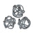 Dimond Home Glass Knots - Set Of 3