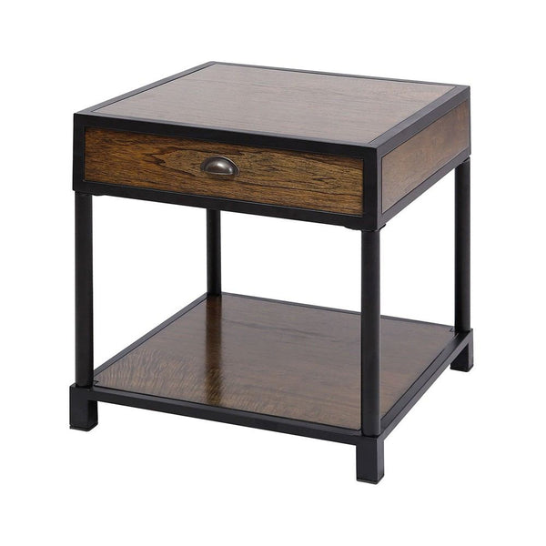 Stein World Pendleton Antique Brown Side Table | Modishstore | Side Tables