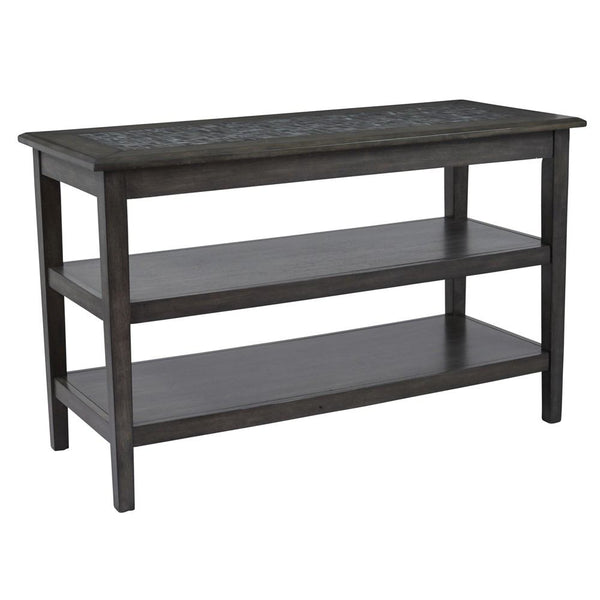 Jofran Grey Mosaic Sofa/Media Table