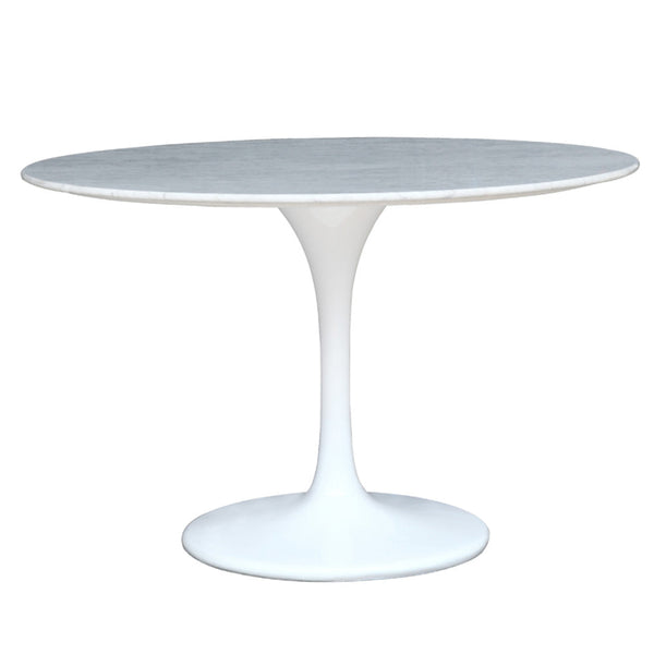 Fine Mod Imports Flower Marble Table 60