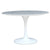 Fine Mod Imports Flower Marble Table 60