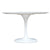 Fine Mod Imports Flower Marble Table - 32