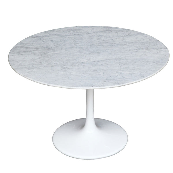 Fine Mod Imports Flower Marble Table 60