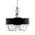 Uttermost Tuxedo 6 Lights Single Shade Chandelier | Modishstore | Chandeliers