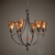 Uttermost Vitalia 6 LT. Chandelier | Modishstore | Chandeliers