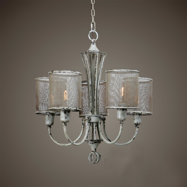 Uttermost Pontoise, 5 Lt Chandelier | Modishstore | Chandeliers