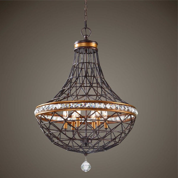 Uttermost Cestino 6 Lights Pendant | Modishstore | Pendant Lamps