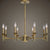 Uttermost Brant 8 LT. Chandelier | Modishstore | Chandeliers