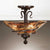 Uttermost Vitalia 3 Lights Semi Flush Mount | Modishstore | Ceiling Lamps