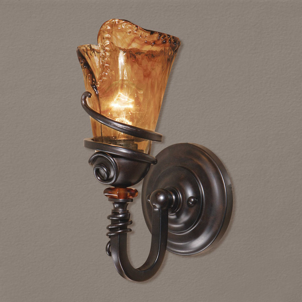 Uttermost Vitalia 1 LT. Wall Sconce | Modishstore | Wall Lamps