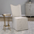 Uttermost Lenore Armless Chairs , Oatmeal 2 Per Box | Modishstore | Accent Chairs