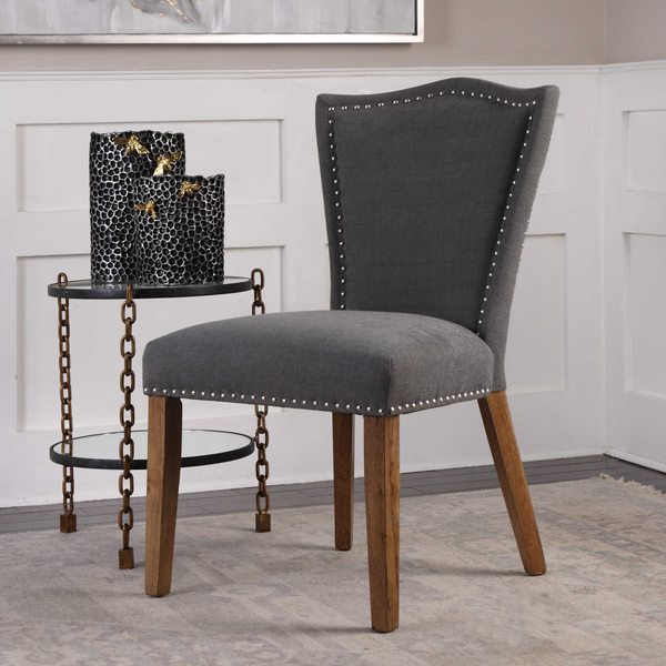 Uttermost Ruhls Armless Chair | Modishstore | Accent Chairs