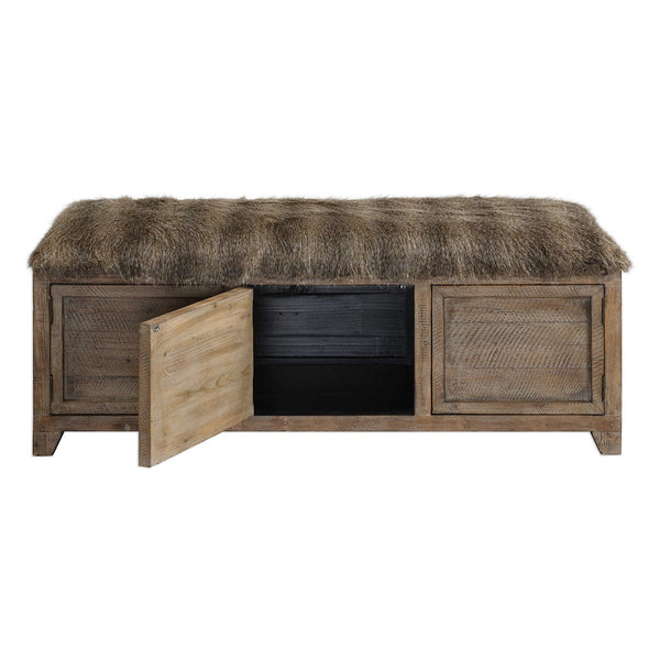 Uttermost Truett Storage Bench | Modishstore | Stools & Benches-8