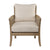 Uttermost Encore Armchair, Natural | Modishstore | Armchairs-2