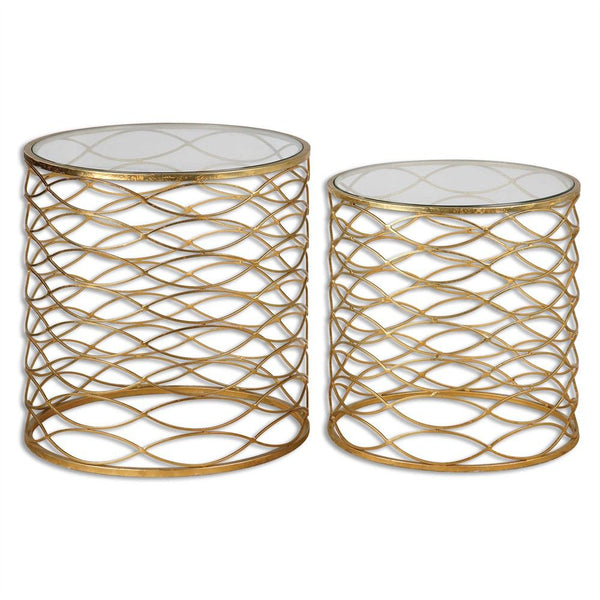 Uttermost Zoa Accent Tables - Set Of 2 | Modishstore | Accent Tables-2