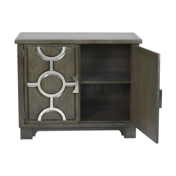 Uttermost Caine 2 Door Cabinet | Modishstore | Cabinets-3