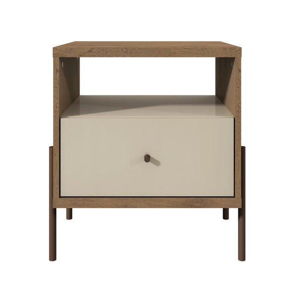 Manhattan Comfort Joy 1-Full Extension Drawer Nightstand | Nightstands | Modishstore-3