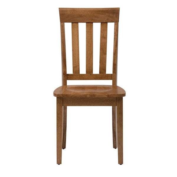 Jofran Simplicity Honey Slat Back Chair