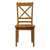 Jofran Simplicity Honey X Back Chair