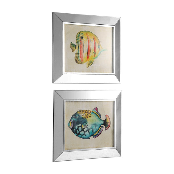 Uttermost Aquarium Fish Framed Prints Set of 2 | Modishstore | Wall Art-5