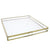 HomArt Monroe Flat Square Box - Brass - Feature Image-2